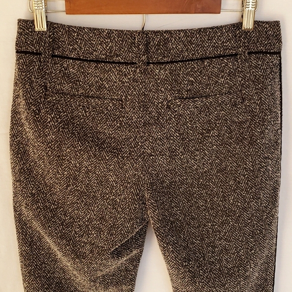 Free People Women's Herringbone Knit Slim Pants Size 6 - Picture 5 of 11